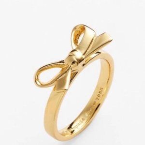 Kate Spade Gold Bow Ring